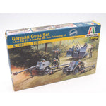 ITALERI 1/72 GERMAN GUNS SET - PAK35/PAK40/FLAK38
