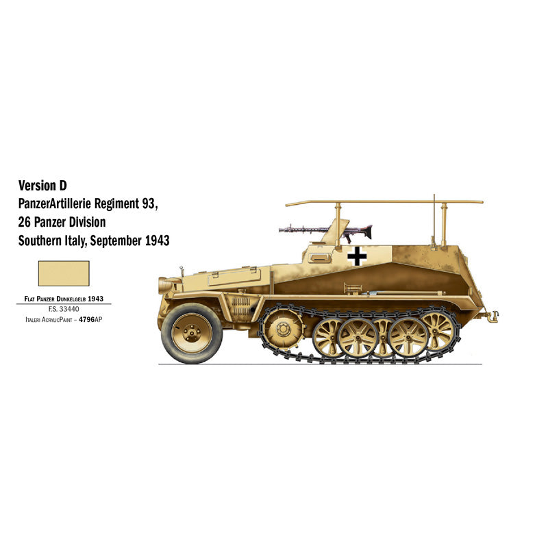 ITALERI 1/72 SD.KFZ. 250/3 1/72