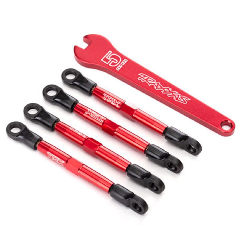 TRAXXAS TOE LINK ALUMINIUM RED-ANODIZED