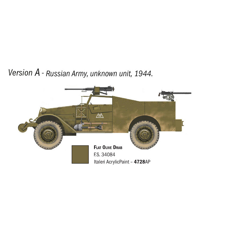 ITALERI 1/72 M3A1 SCOUT CAR