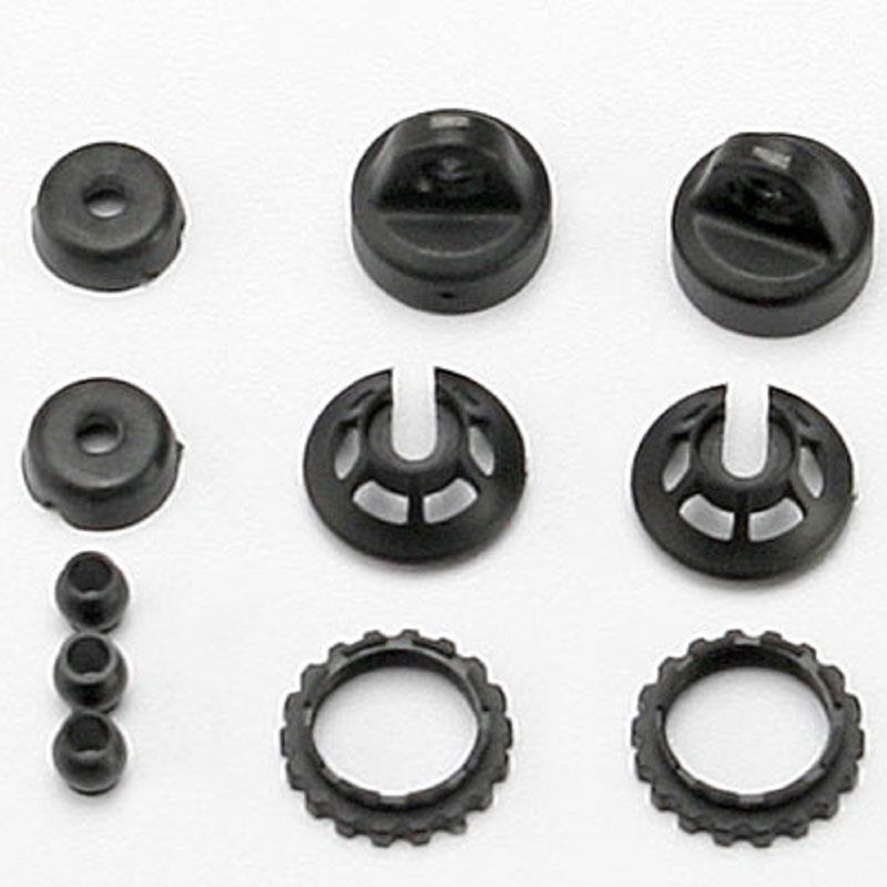 TRAXXAS  CAPS AND SPRING RETAINERS GTR SHOCK