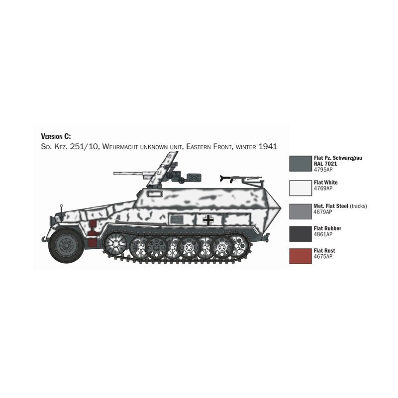 ITALERI 1/72 SD. KFZ. 251-10