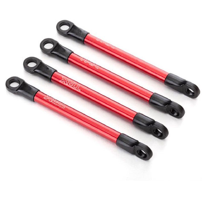 TRAXXAS  PUSH ROD ALUMINIUM RED-ANODIZED