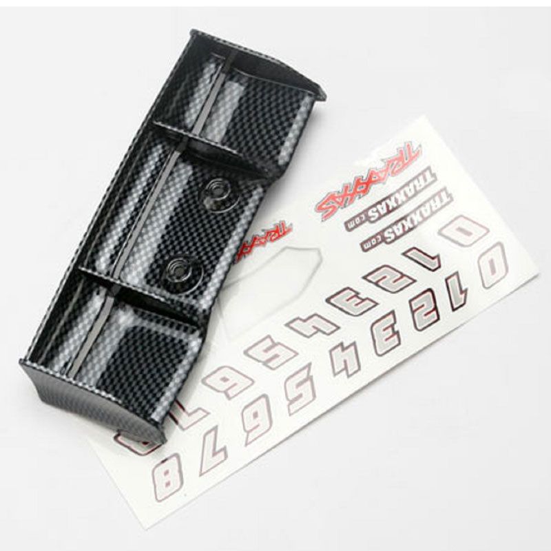 TRAXXAS WING 1:16 E-REVO EXO-CARBON