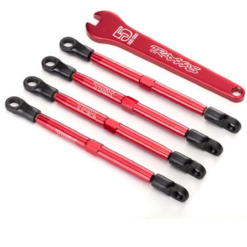 TRAXXAS TOE LINK ALUMINIUM RED-ANODIZED