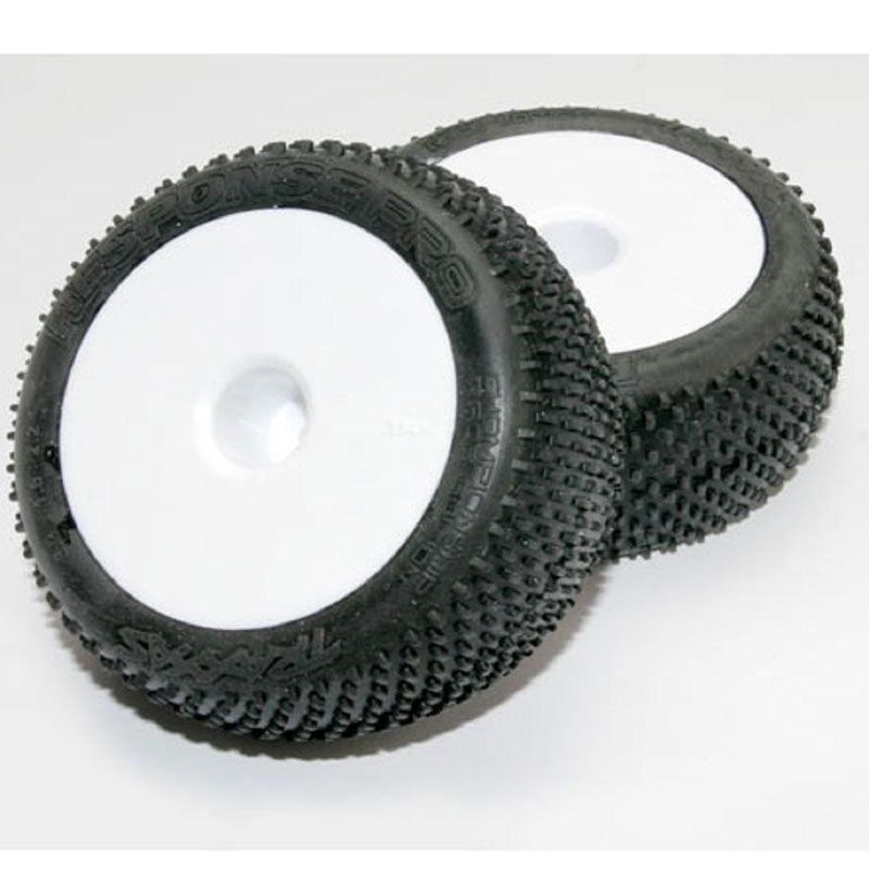 TRAXXAS TYRES & WHLS ASSY GLUED