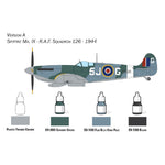 ITALERI 1/72 SUPERMARINE SPITFIRE MK. IX - COMPLETE MODELING SET