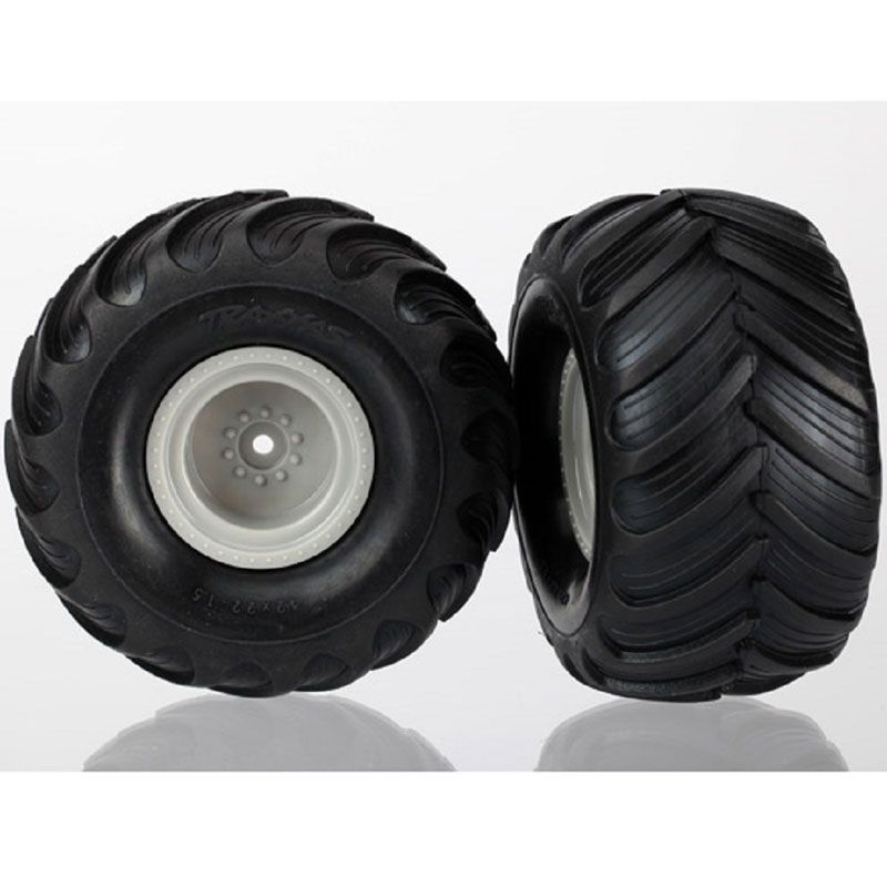 TRAXXAS  TYRES & WHEELS ASSEMBLED
