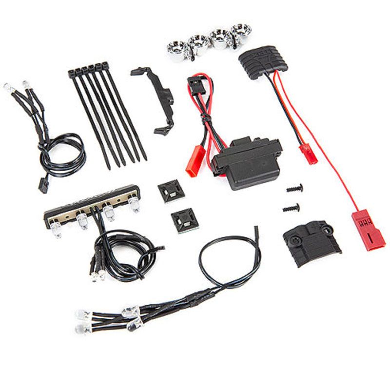 TRAXXAS LED LIGHT KIT 1/16TH SUMMIT (POWER SUPPLY CHROME LIGHTBAR)