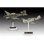 REVELL 1/144 STARTER KIT MESSERSCHMITT BF109E AND JU87B STUKA