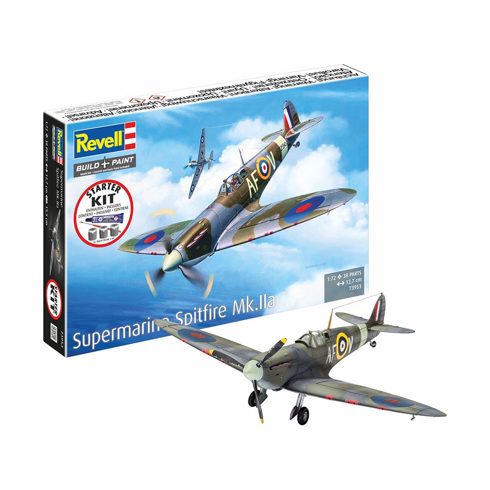 REVELL 1/72 STARTER KIT SPITFIRE MK.IIA