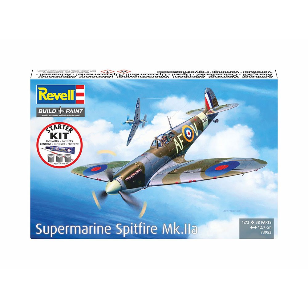 REVELL 1/72 STARTER KIT SPITFIRE MK.IIA