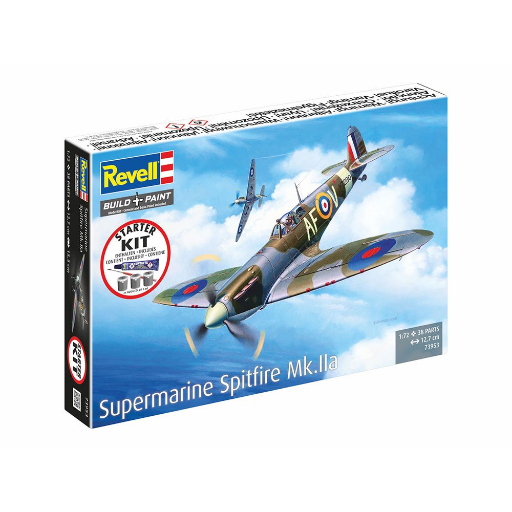 REVELL 1/72 STARTER KIT SPITFIRE MK.IIA