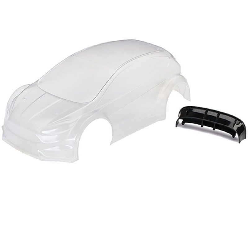 TRAXXAS BODY FORD FIESTA ST RALLY CLEAR