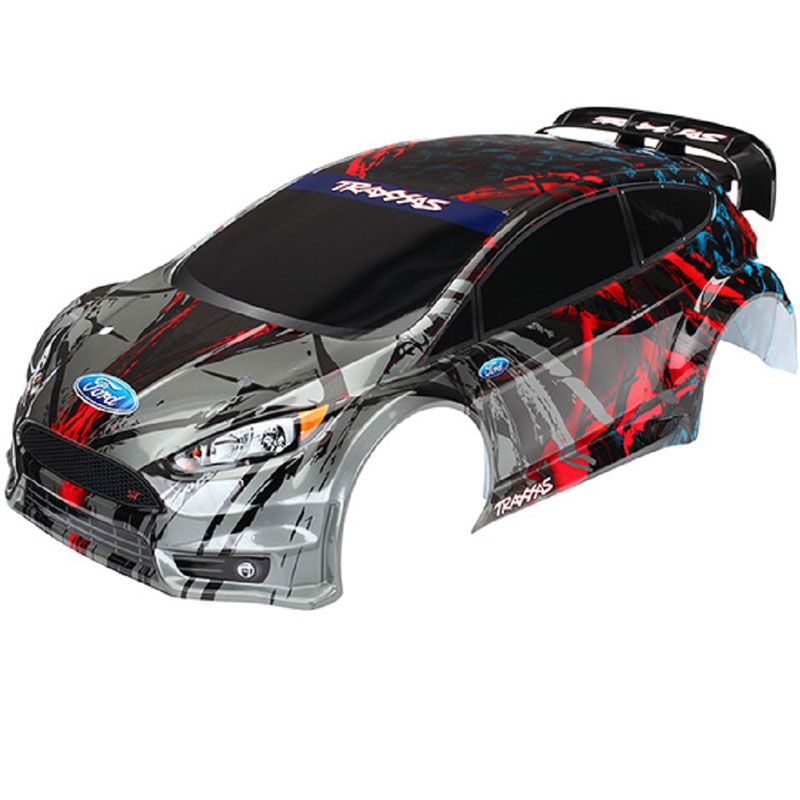 TRAXXAS BODY FORD FIESTA ST RALLY