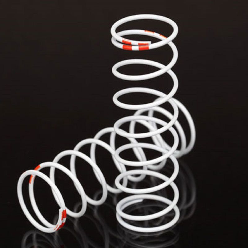 TRAXXAS SPRNG SHOCK WHT GTR XX-LNG-0.711 R.ORNG1 PAIR