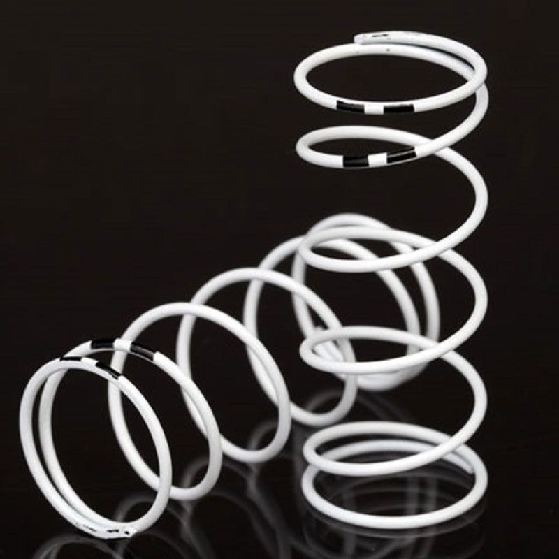 TRAXXAS SPRING SHOCK WHITE (GTR LOND) .767