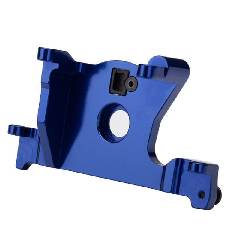 TRAXXAS MOTOR MOUNT 6061-T6 ALUM BLUE-ANOD