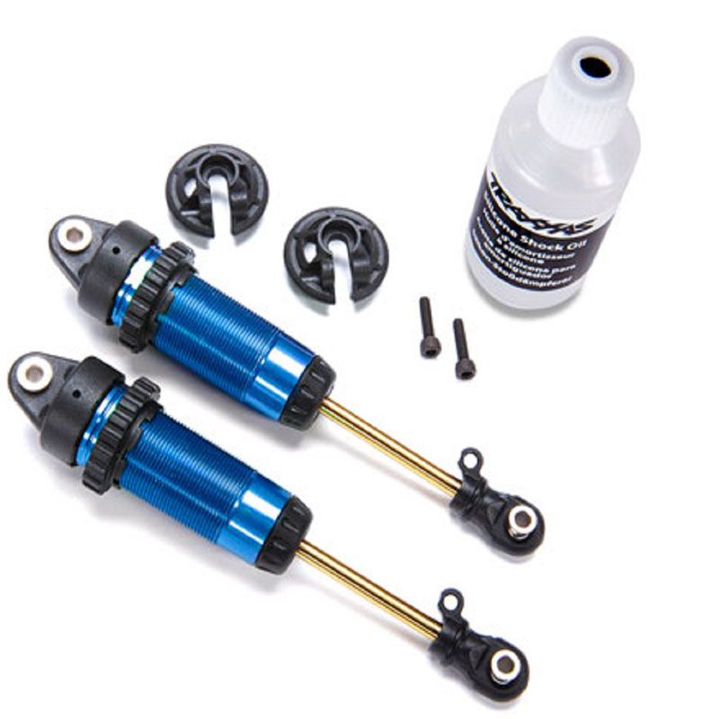 TRAXXAS SHOCKS GTR XX-LONG BLUE-ANOD (2)