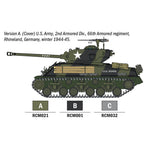 ITALERI 1/56 M4A3E8 SHERMAN FURY STARTER SET