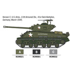 ITALERI 1/56 M4A3E8 SHERMAN FURY STARTER SET