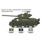 ITALERI 1/56 M4A3E8 SHERMAN FURY STARTER SET