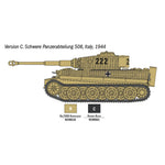 ITALERI 1/56 PZ. KPFW. VI TIGER I AUSF. E STARTER SET