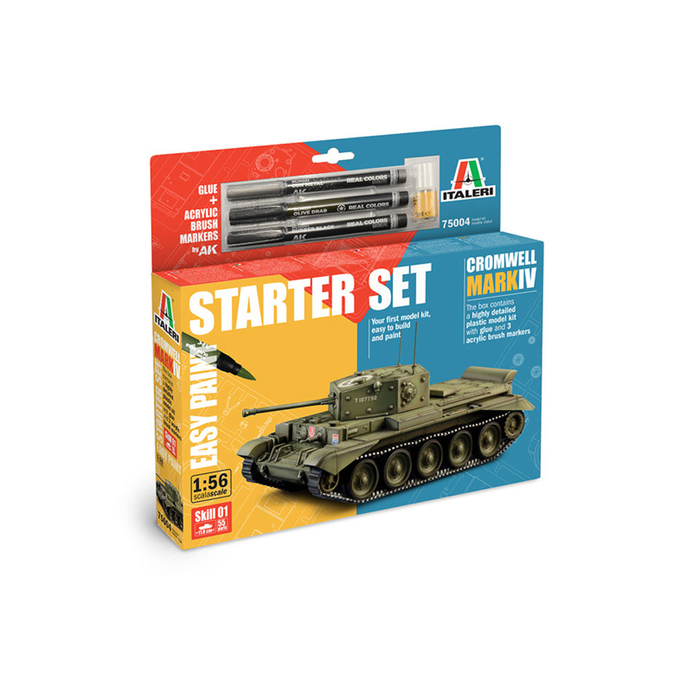 ITALERI 1/56 CROMWELL MK.IV STARTER SET
