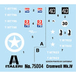 ITALERI 1/56 CROMWELL MK.IV STARTER SET