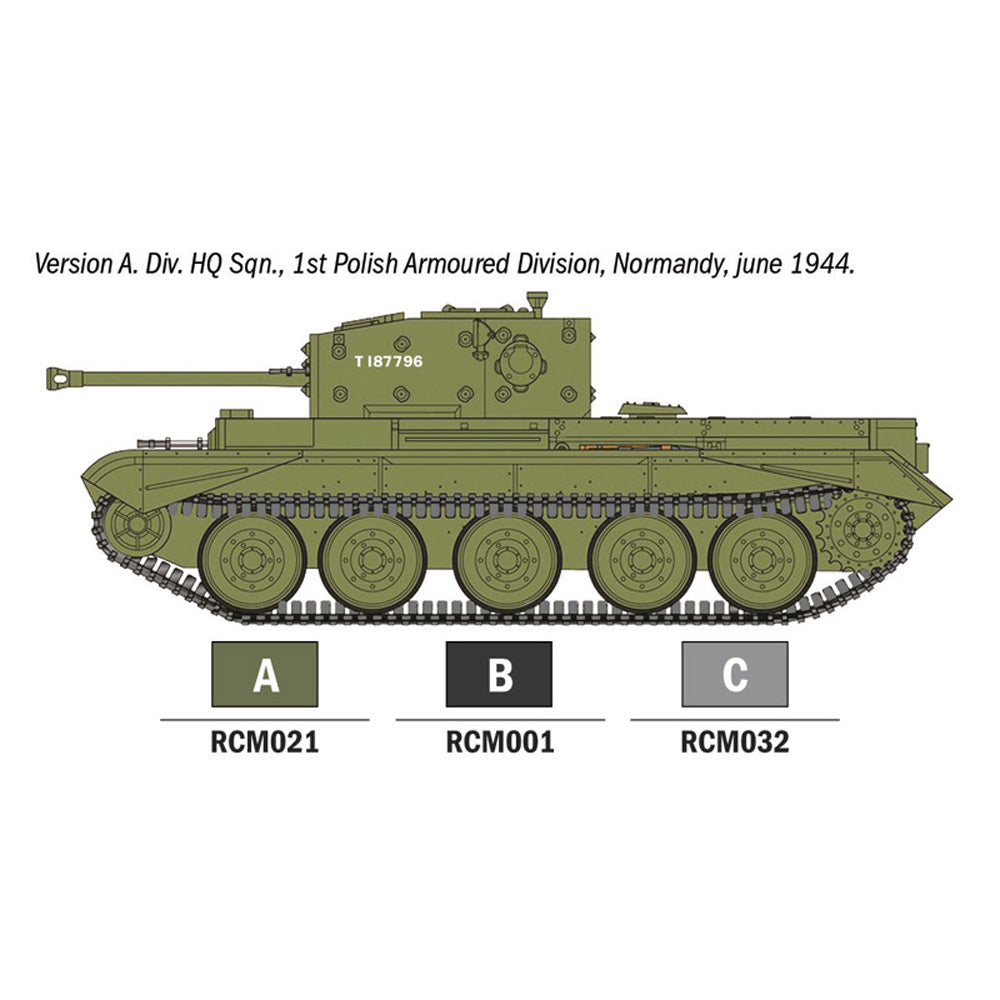ITALERI 1/56 CROMWELL MK.IV STARTER SET