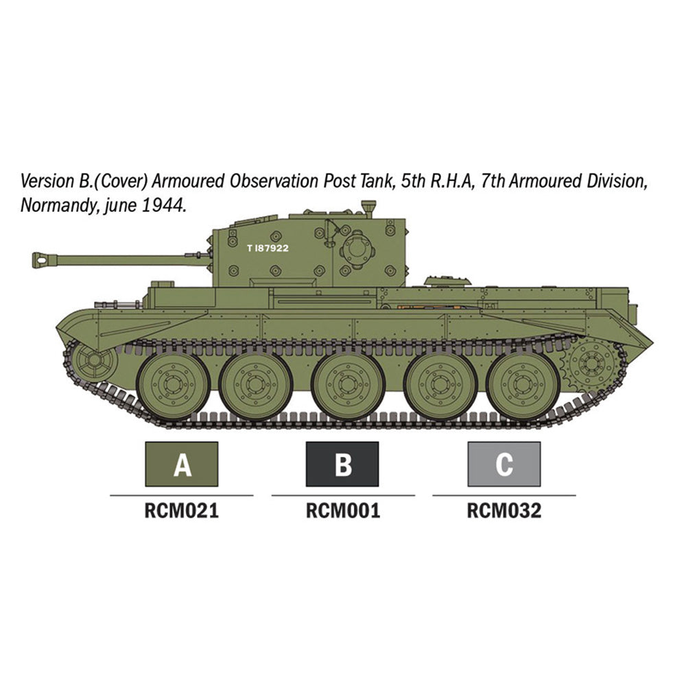 ITALERI 1/56 CROMWELL MK.IV STARTER SET