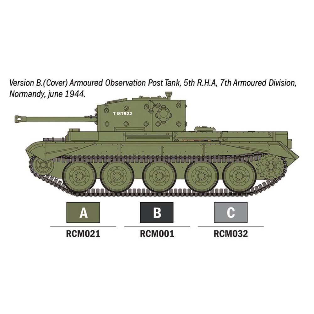 ITALERI 1/56 CROMWELL MK.IV STARTER SET