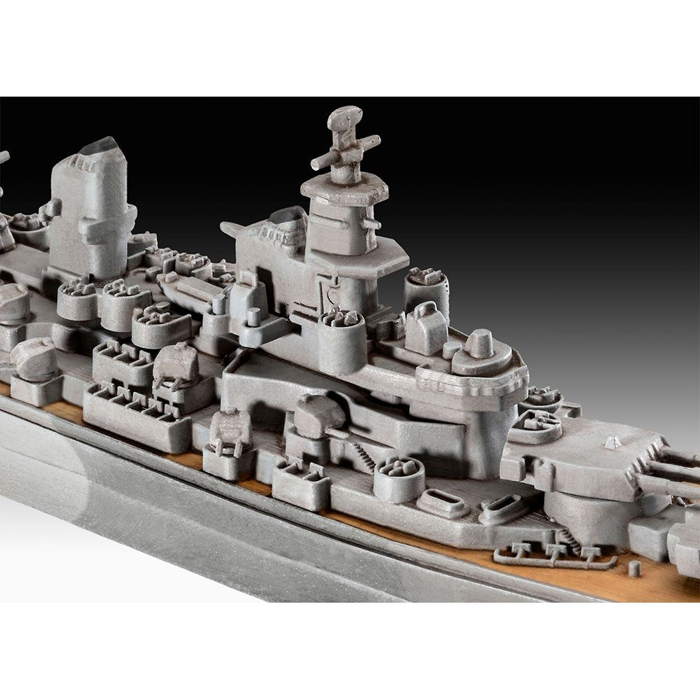 REVELL 1/1200 STARTER KIT BATTLESHIP U.S.S. NEW JERSEY