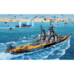 REVELL 1/1200 STARTER KIT BATTLESHIP U.S.S. NEW JERSEY