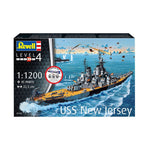 REVELL 1/1200 STARTER KIT BATTLESHIP U.S.S. NEW JERSEY