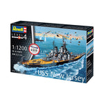 REVELL 1/1200 STARTER KIT BATTLESHIP U.S.S. NEW JERSEY