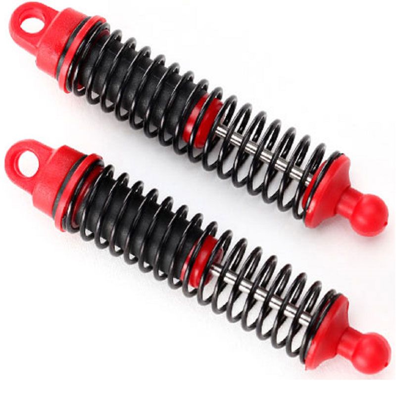 TRAXXAS SHOCKS OIL-FILLED (W/SPRINGS)