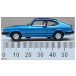 OXFORD 1/76 FORD CAPRI MKIII - COSMOS BLUE METALLIC