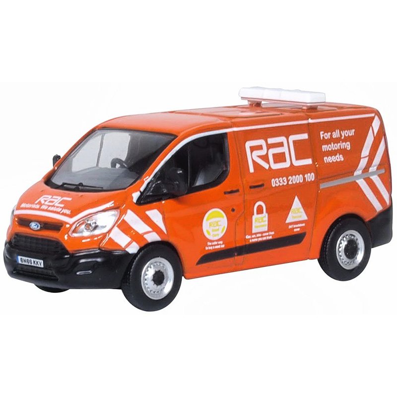 OXFORD 1/76 FORD TRANSIT - CUSTOM RAC EMERGENCY