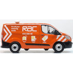 OXFORD 1/76 FORD TRANSIT - CUSTOM RAC EMERGENCY