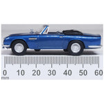 OXFORD 1/76 ASTON MARTIN DB6 MKII VOLANTE - SEYCHELLES BLUE