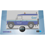OXFORD 1/76 LAND ROVER DEFENDER - LWB BRITISH GAS