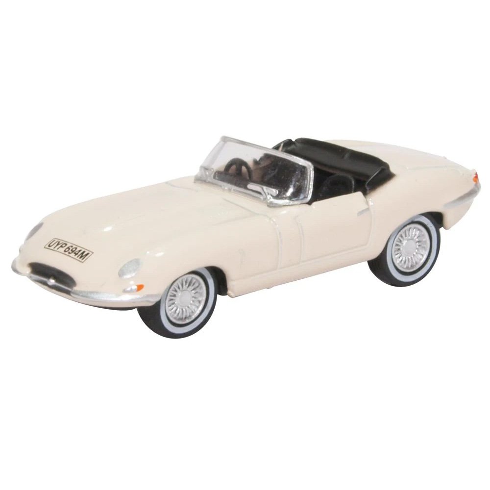OXFORD 1/76 E TYPE JAGUAR - WHITE