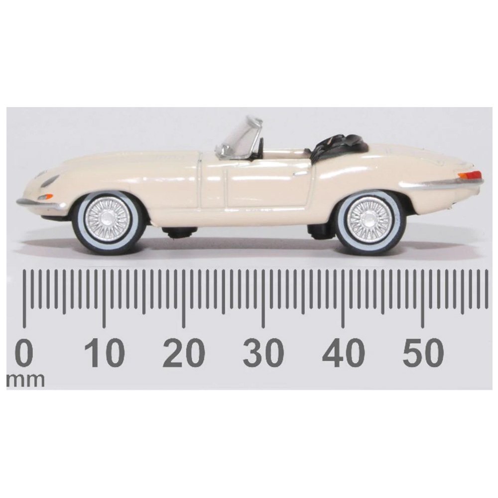 OXFORD 1/76 E TYPE JAGUAR - WHITE