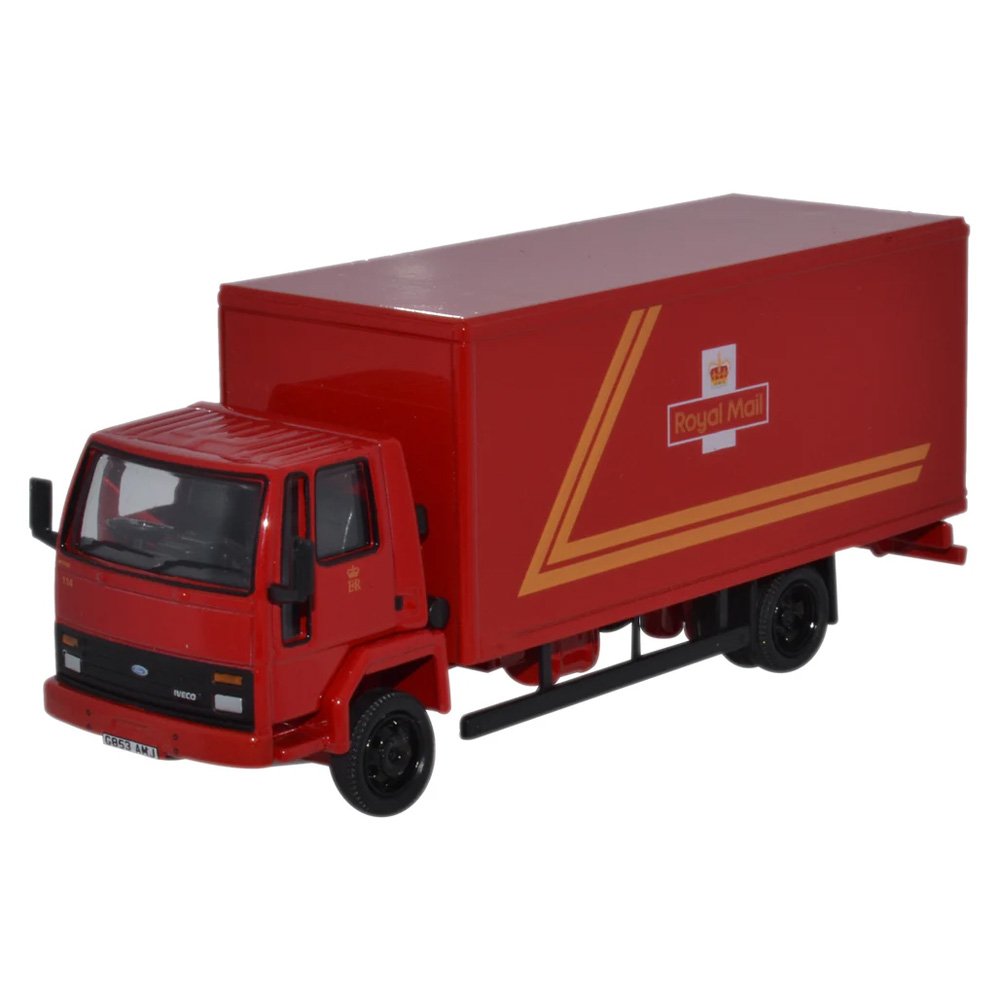 OXFORD 1/76 FORD CARGO BOX VAN - ROYAL MAIL