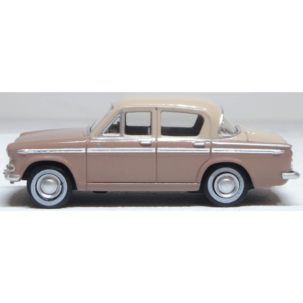 OXFORD 1/76 HILLMAN MINX SERIES IIIA - CARAMEL /REGENCY BEIGE