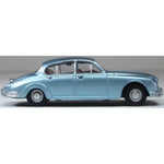 OXFORD 1/76 JAGUAR MKII - OPALESCENT SILVER BLUE