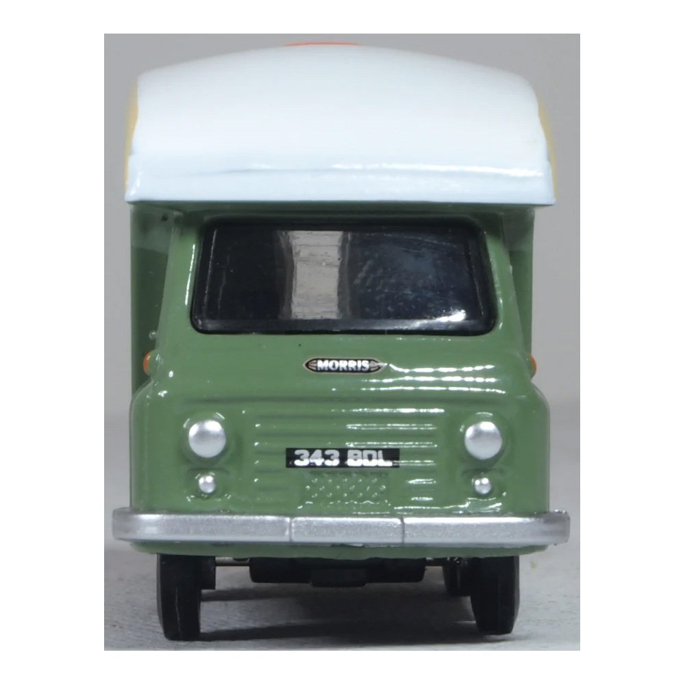 OXFORD 1/76 MORRIS J2 PARALANIAN 1963 - SAGE GREEN/ PALE IVORY