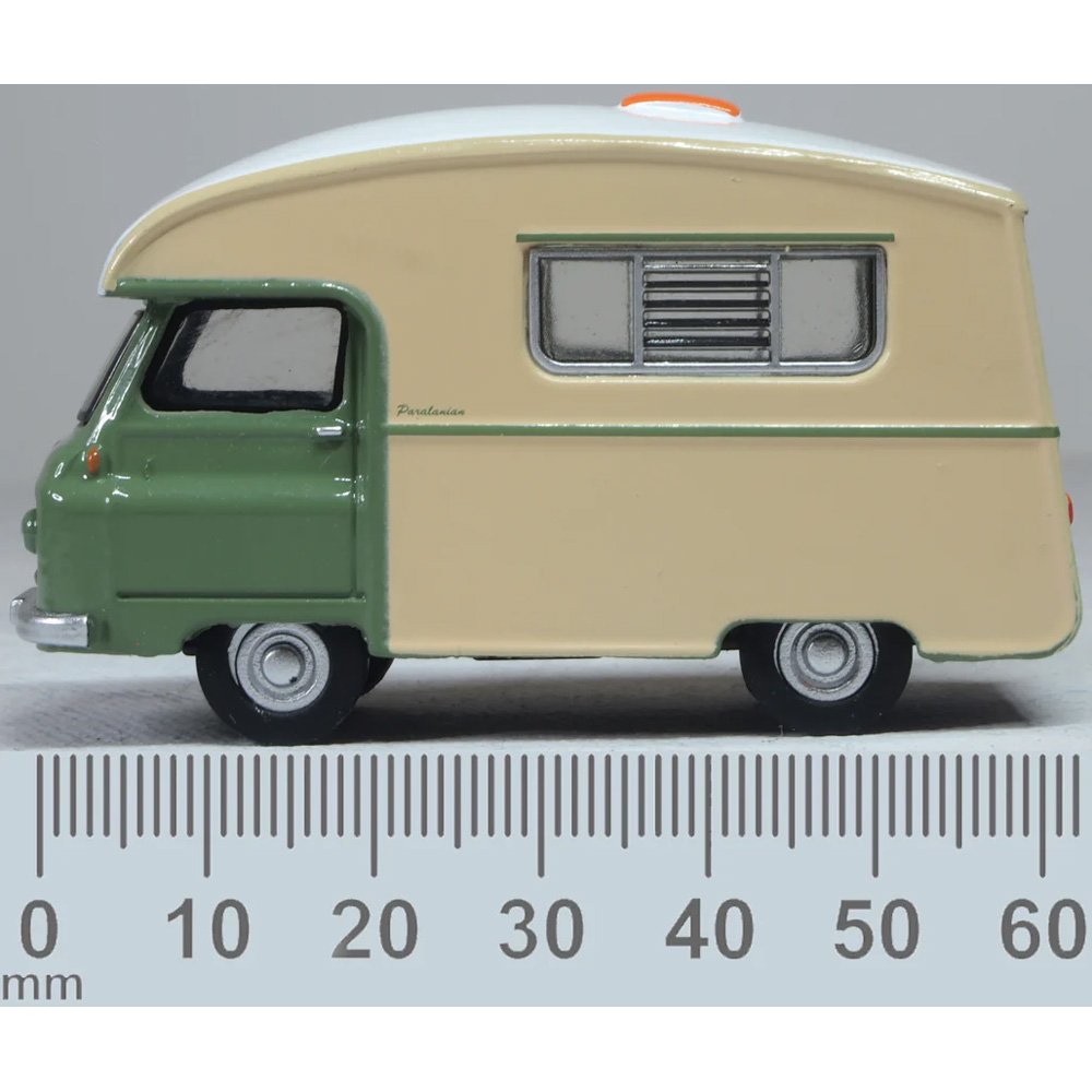 OXFORD 1/76 MORRIS J2 PARALANIAN 1963 - SAGE GREEN/ PALE IVORY