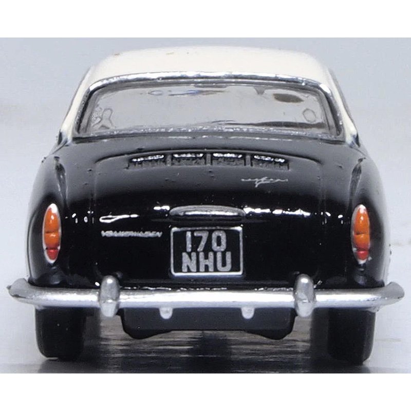 OXFORD 1/76 VW KARMANN GHIA - BLACK/LOTUS WHITE